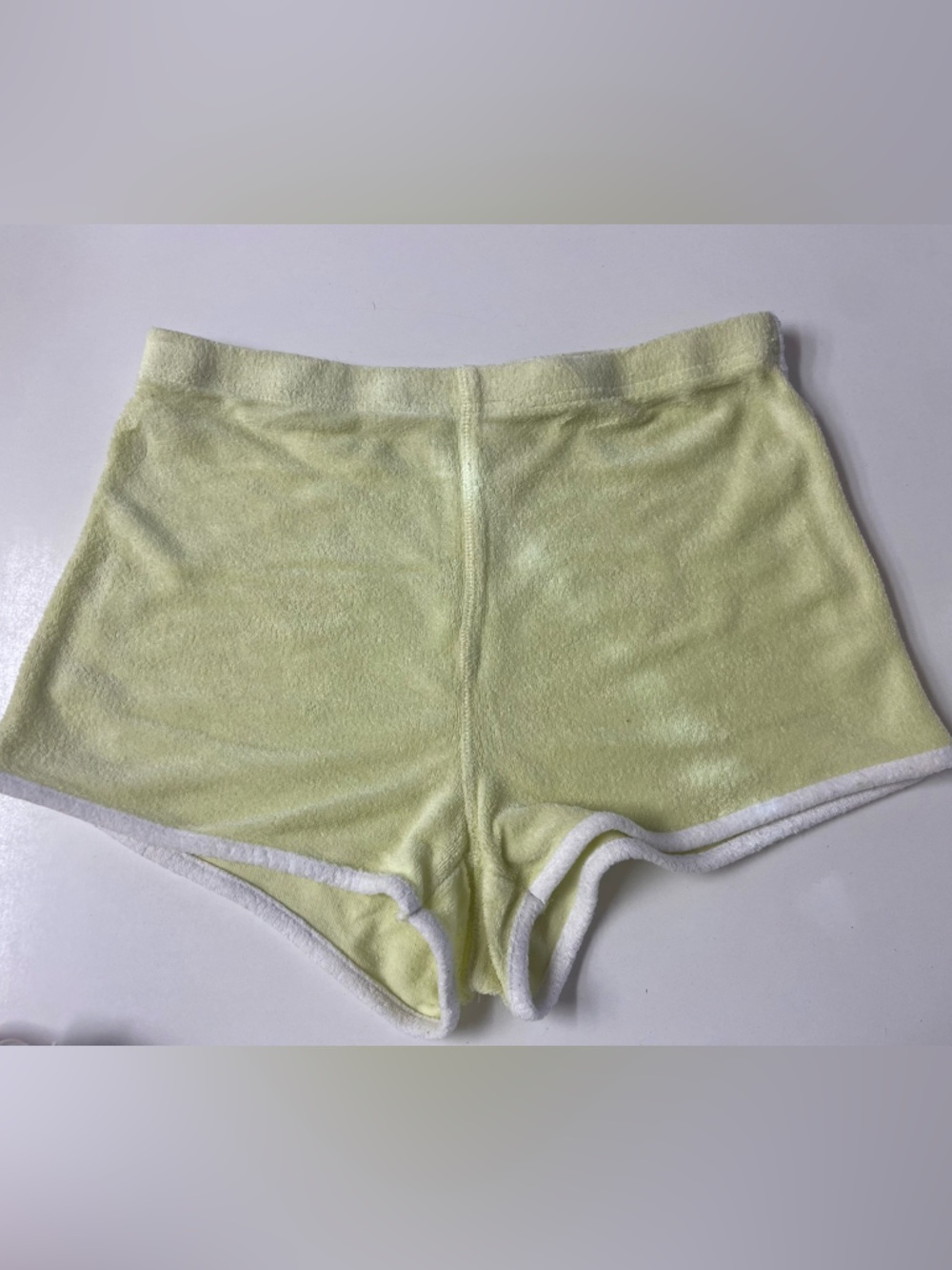 Intimately by Free People Light Green Towel Shorts, sz XS/TP